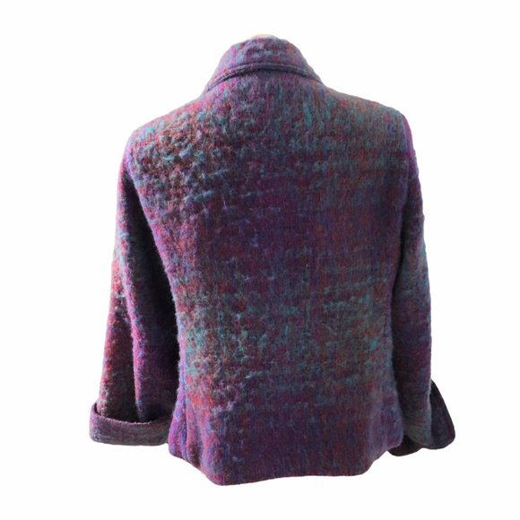 Elegant Purple Women's Blazer - Picture 5 of 9